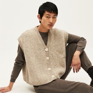 Babaa vest no75 mist, in perfect condition, worn a handful of times